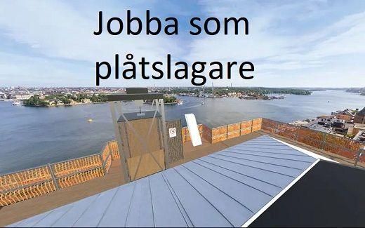 Vy över Stockholm från taket.