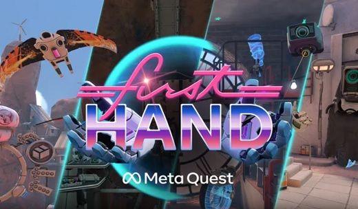 Ögonblicksbild ur VR upplevelsen First Hand