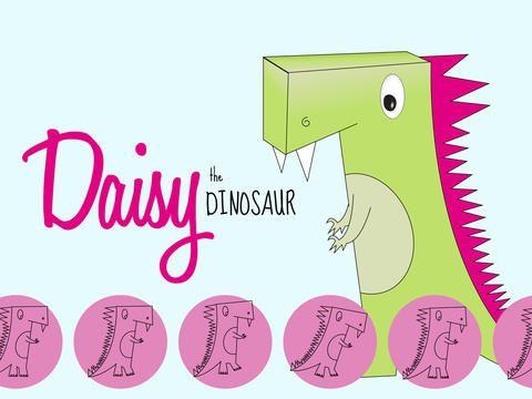 Bilden visar Daisy the Dinosaur